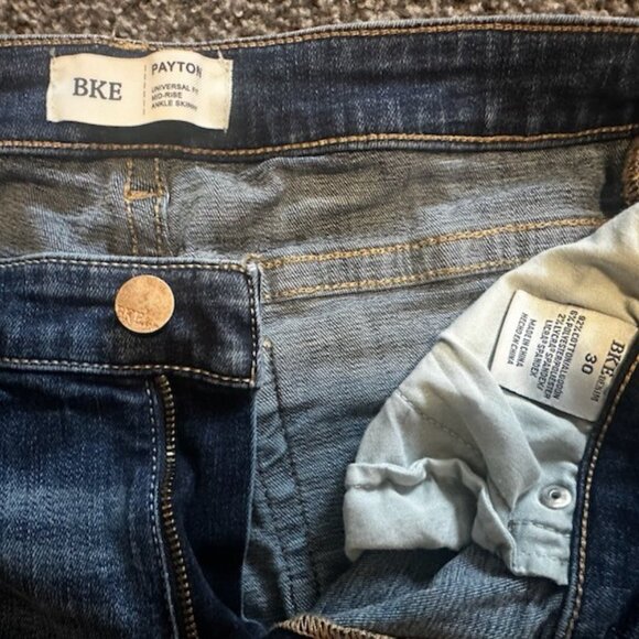 BKE Payton Ankle Skinny Mid-Rise Universal Fit Jeans - Picture 4 of 4